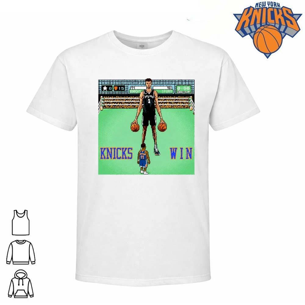New York Knicks Jalen Brunson Punch Out Victor Wembanyama Shirt