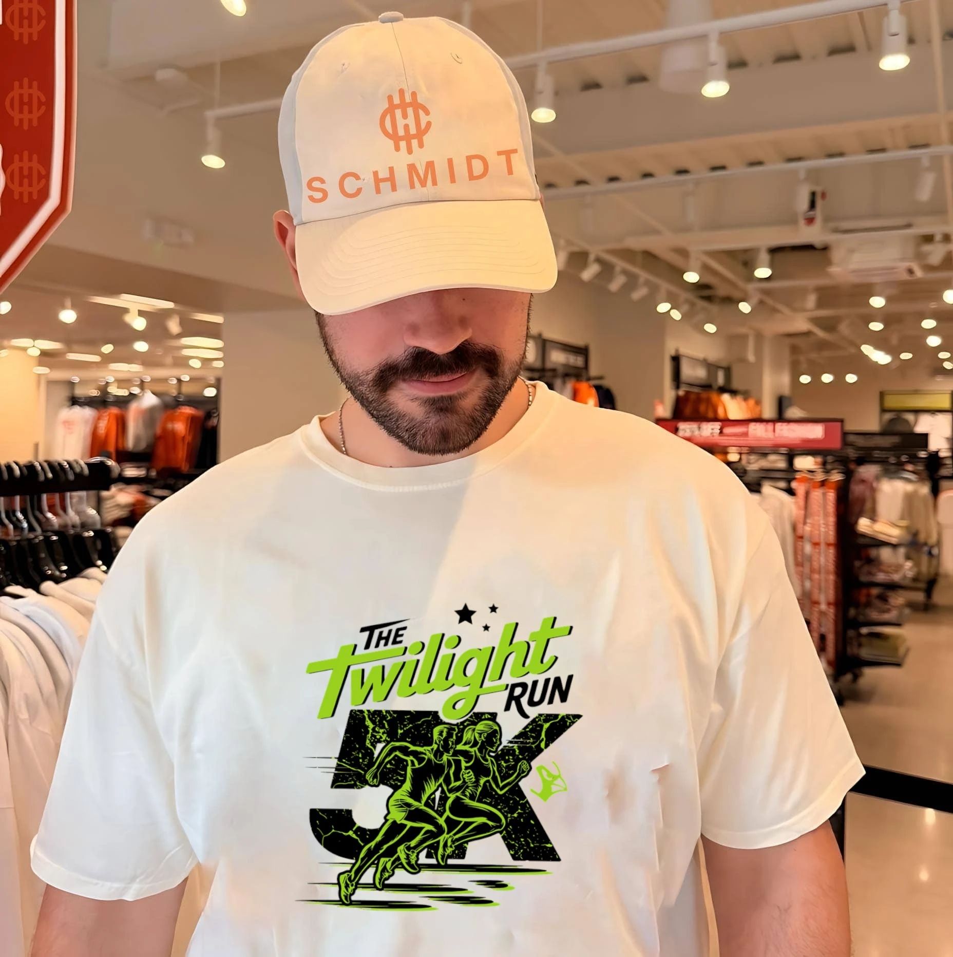 The Twilight Run 5K event logo shirt