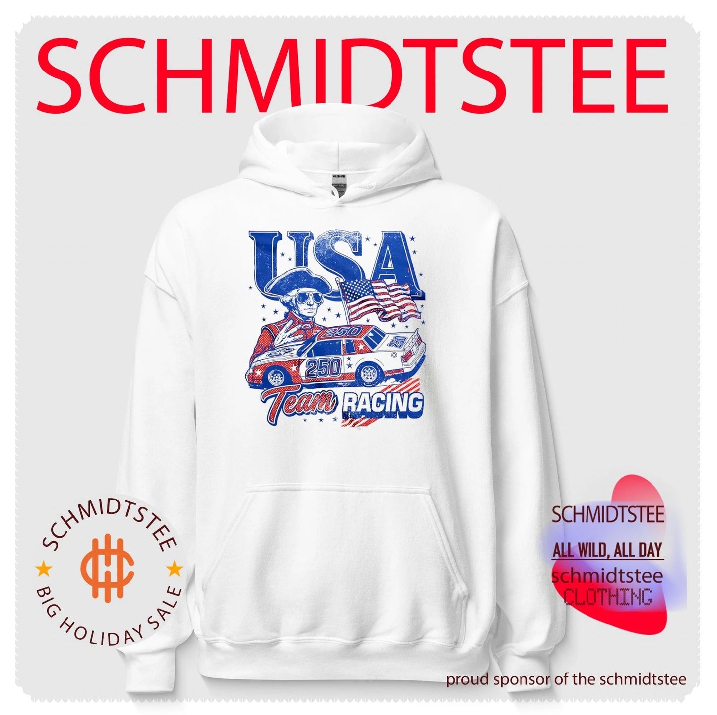 Team USA Racing George 250 graphic shirt