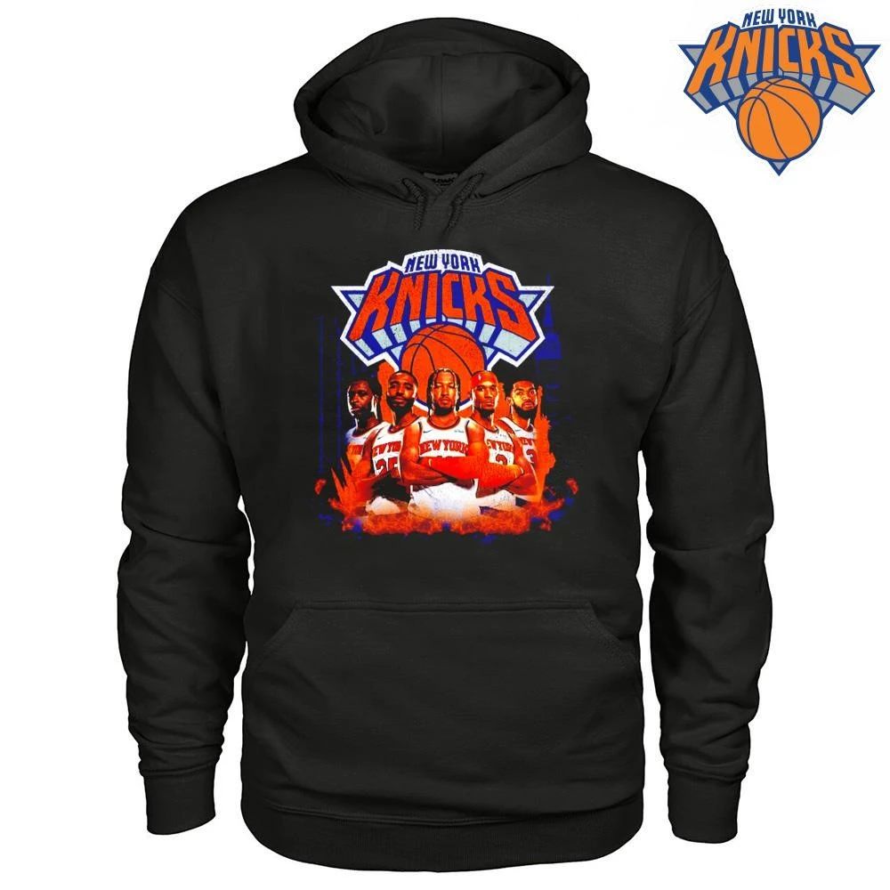 New York Knicks Squad Players NBA Finals 2026 Game 1 Retro Vintage T Shirt