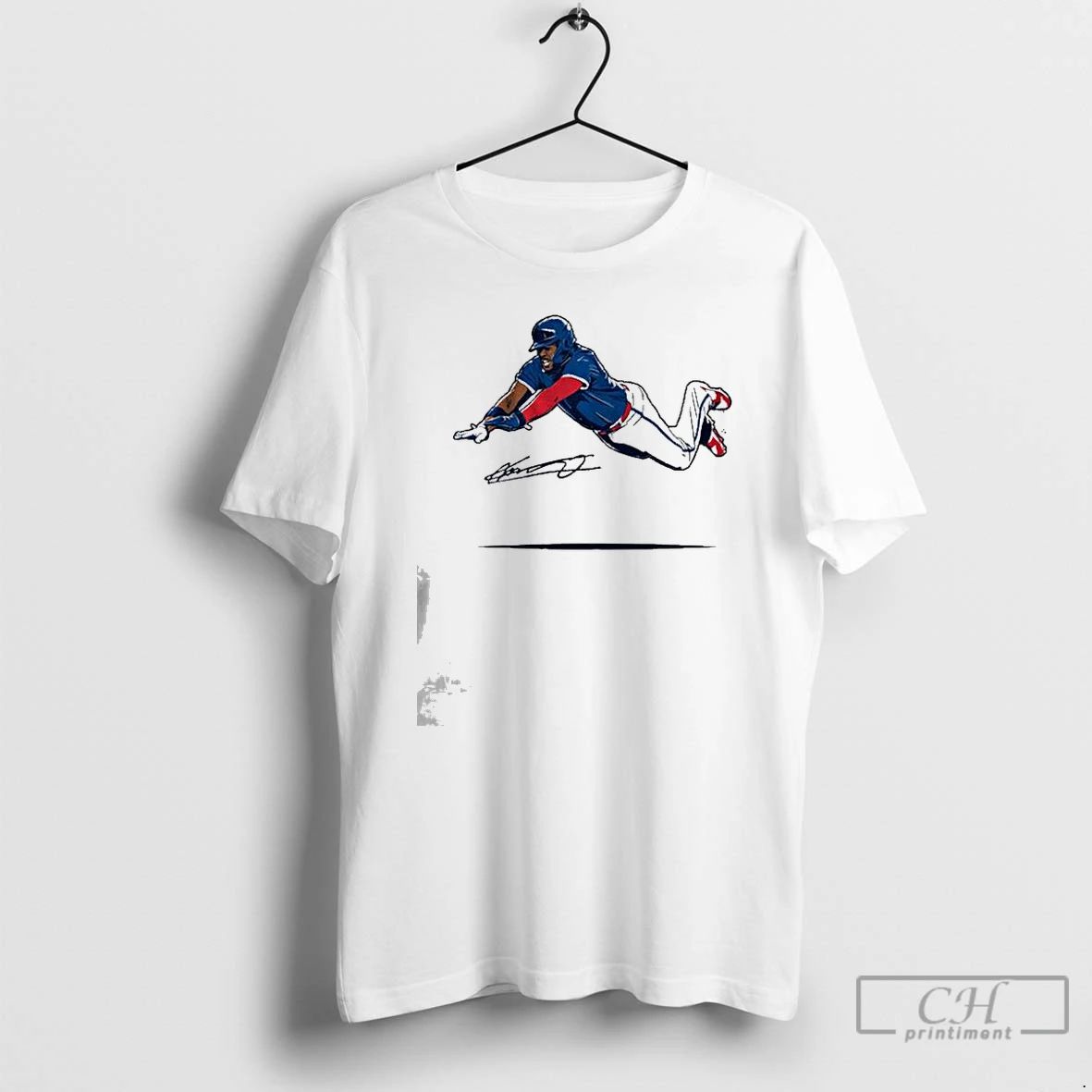 Premium Vladimir Guerrero Jr Super Vlad Flying Slide Signature T Shirts
