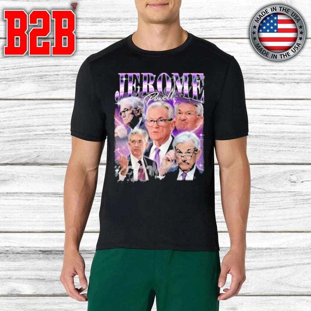 Retro Vintage Free Jerome Powell Shirt