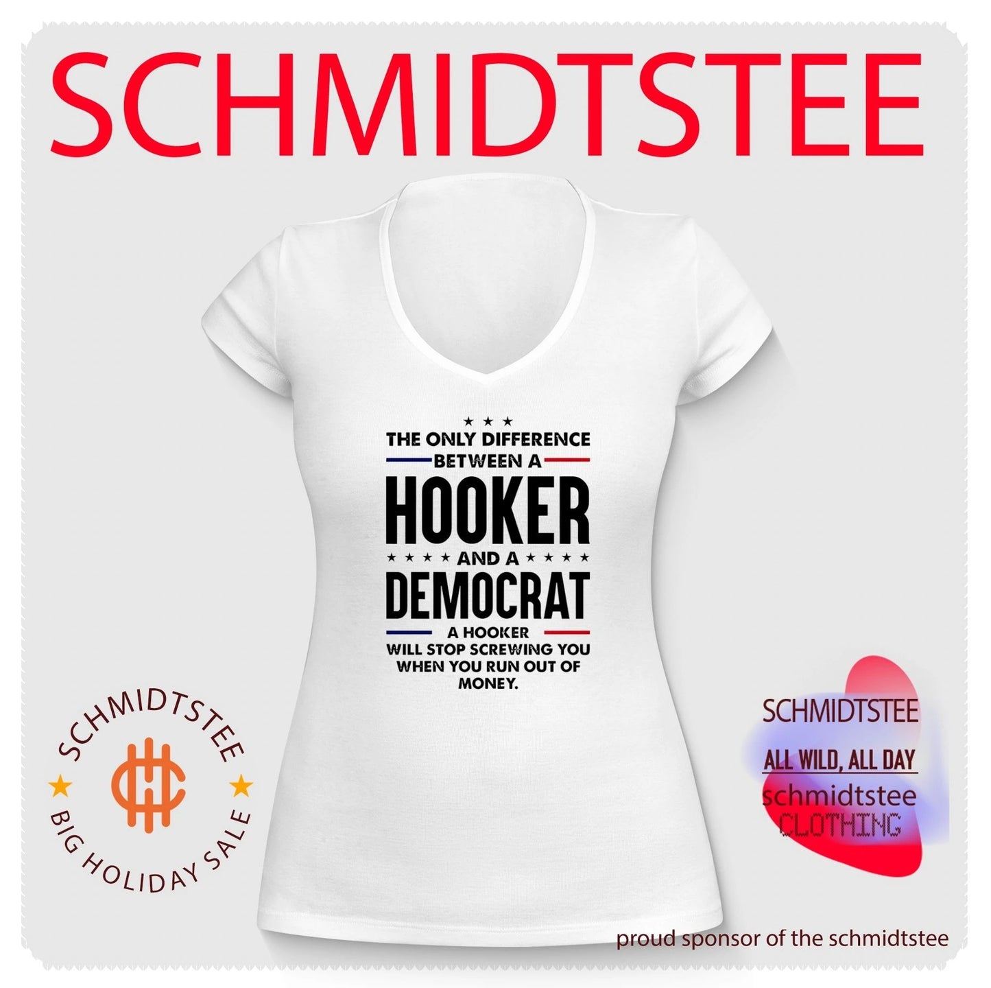 The only difference between a hooker shirt