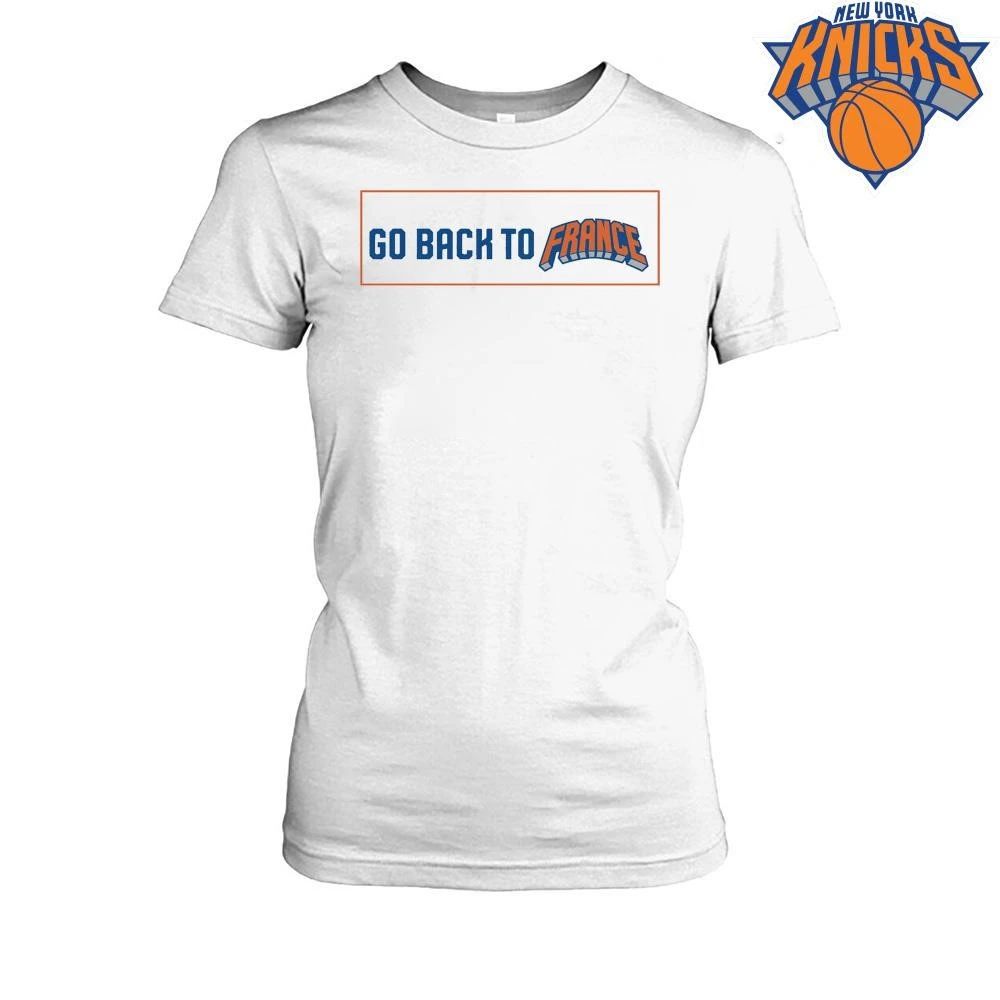 New York Kinicks NBA Finals 2026 Go Back To France Shirt