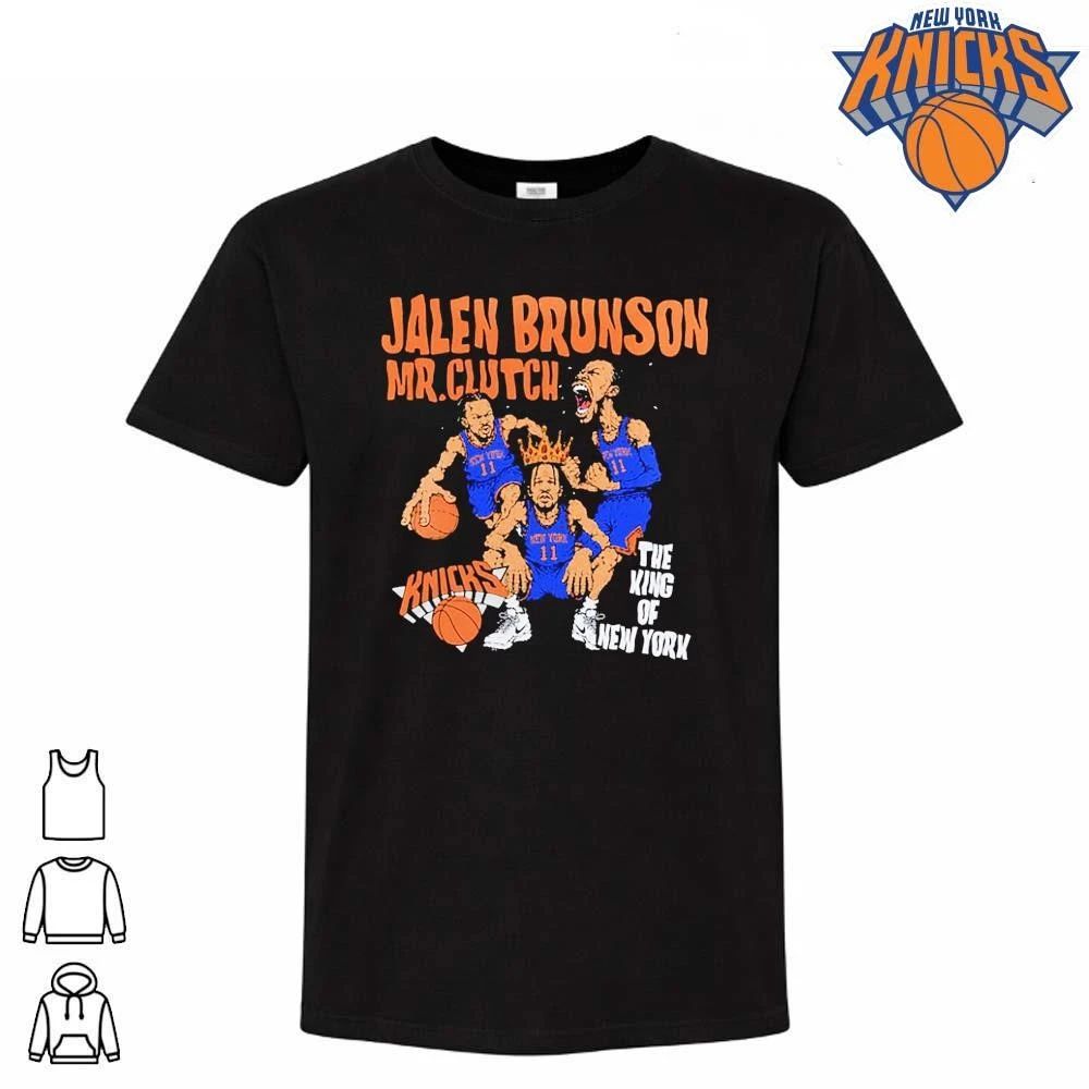 Jalen Brunson Mr Clutch King of New York Knicks Basketball NBA Finals 2026 Shirt