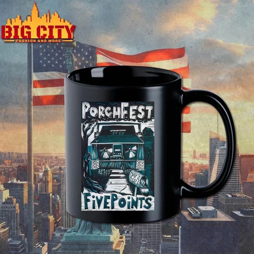 PorchFest FivePoints In Huntsville AL On May 2 2026 Poster Shirt
