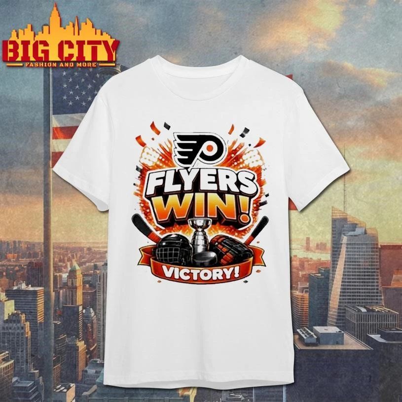 Premium Philadelphia Flyers win victory ICE HOCKEY Shirt