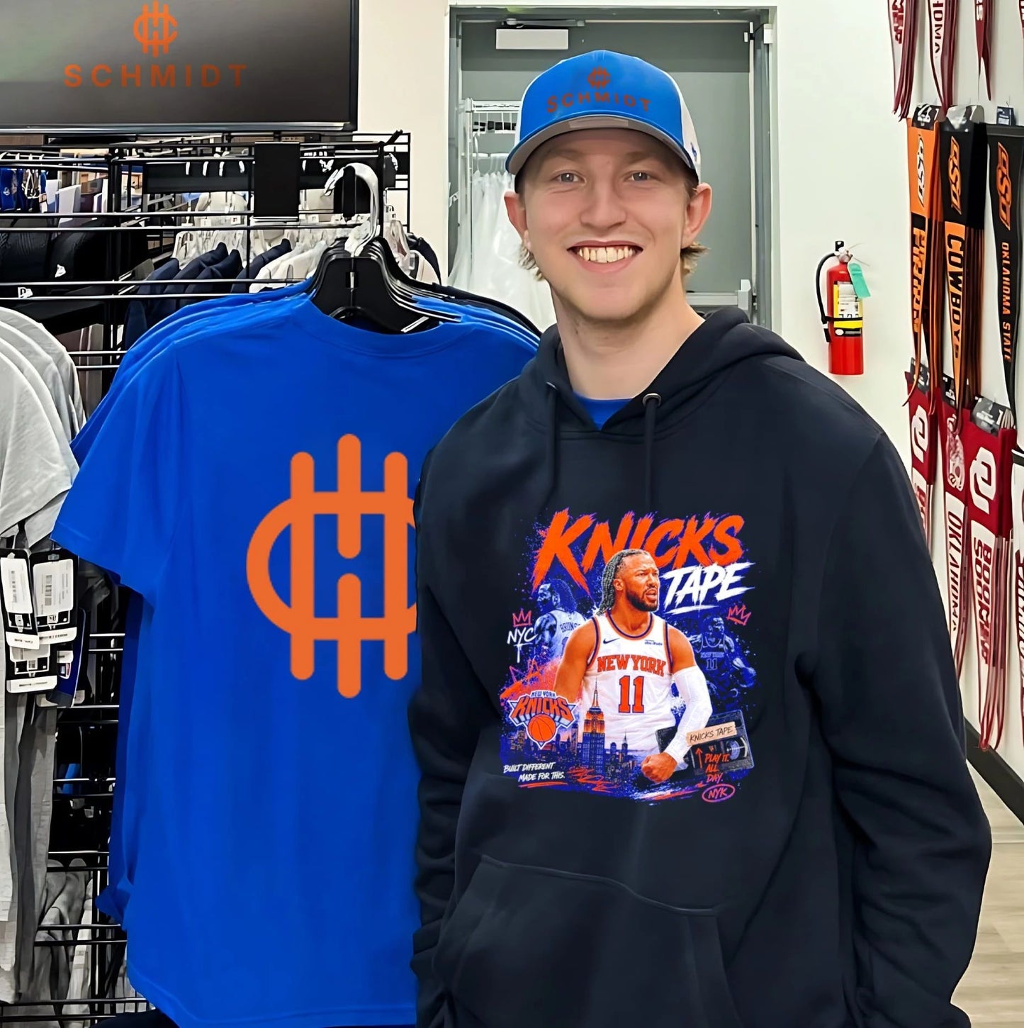 Jalen Brunson New York Knicks 2026 NBA Champions Knicktape graphic shirt