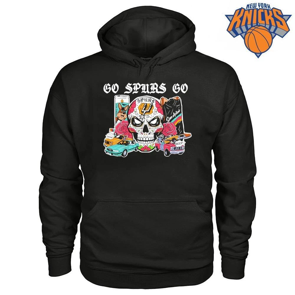 San Antonio Spurs Go Spurs Go Skull NBAFinals 2026 Shirt