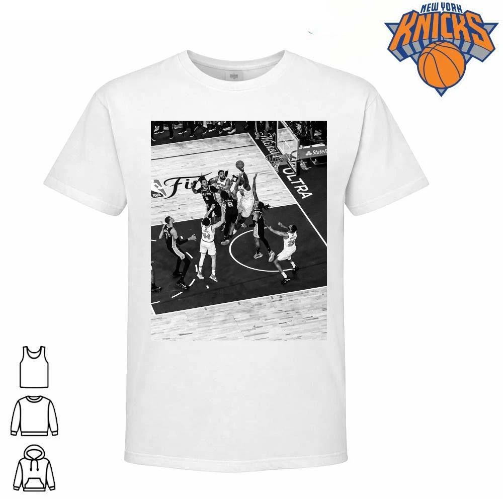 New York Knicks OG Anunoby Block on Dylan Harper San Antonio Spurs iconic moments in NBA Finals history Shirt