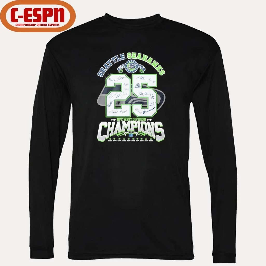 Seattle Seahawks 14-3 NFC West Division Champions Shirt