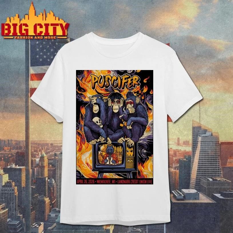 Puscifer 4-26-2026 Milwaukee WI Event Poster Shirt