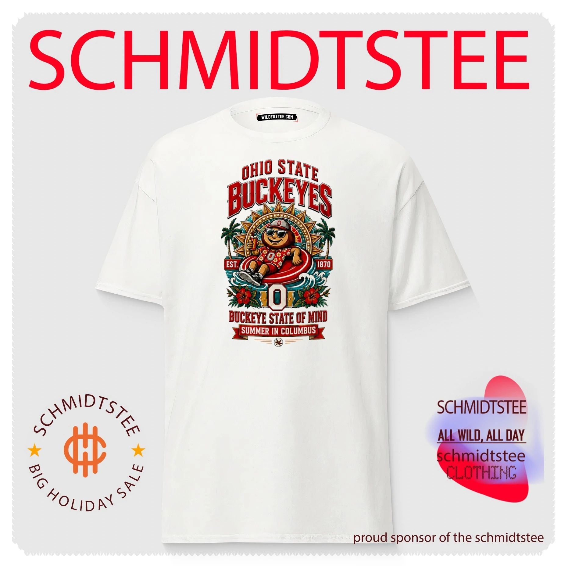Ohio State Buckeyes State of Mind Summer In Columbus shirt