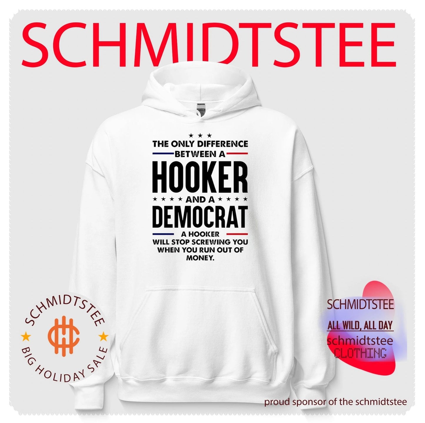 The only difference between a hooker shirt