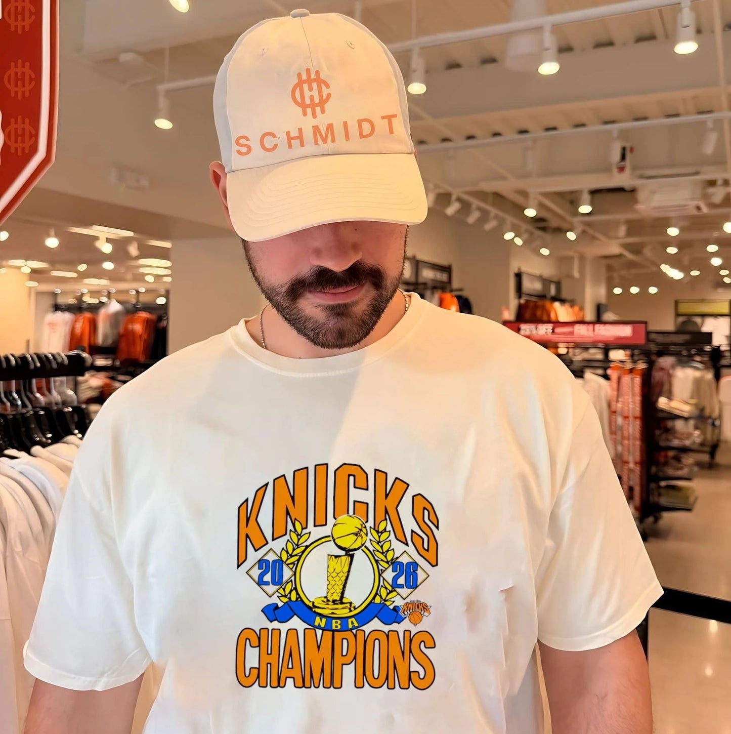 New York Knicks 2026 NBA Finals Champions Classic Tri-Blend shirt