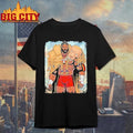 Oba Femi Vs Thragg Battle Beast Cape Shirt