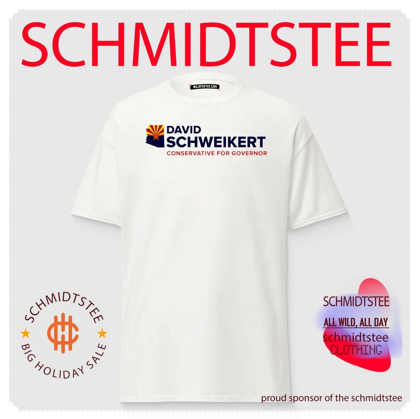 David Schweikert Conservative for Governor 2026 shirt