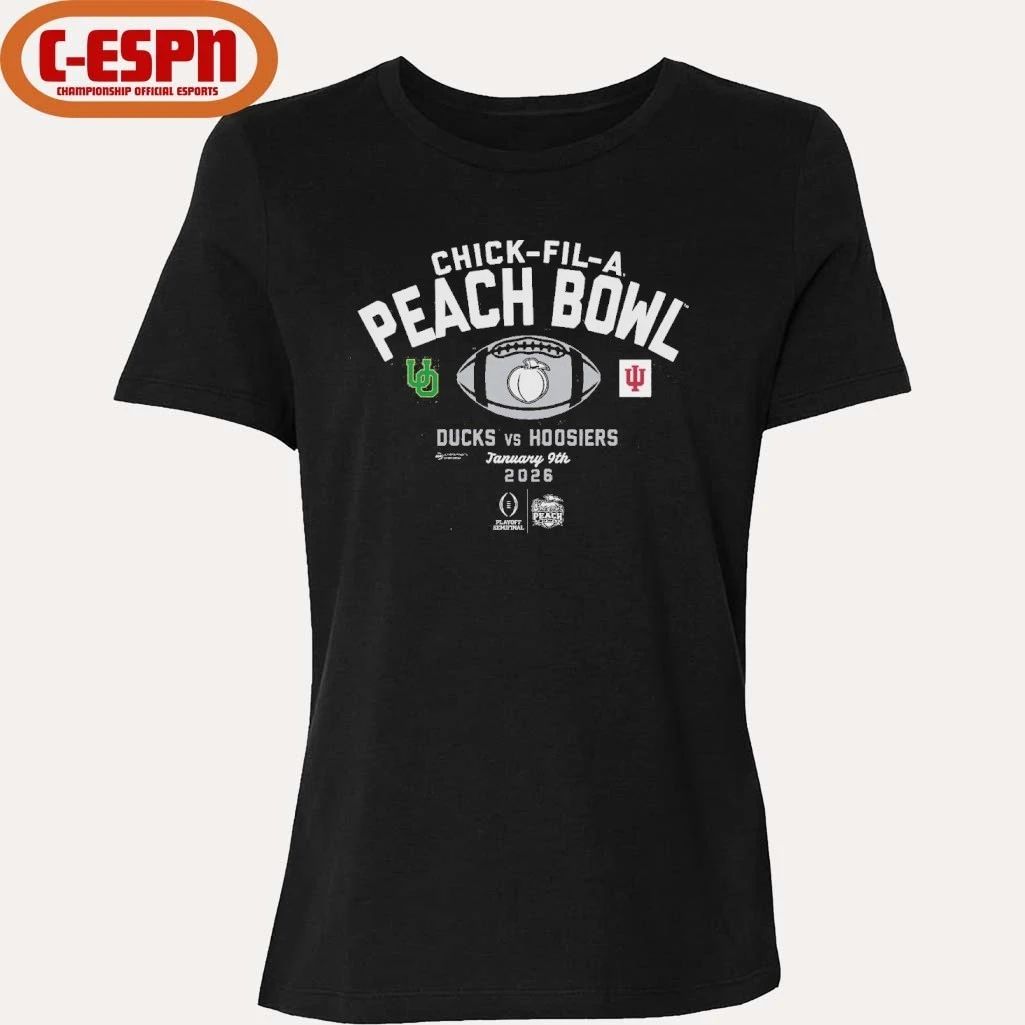 Chick-fil-A Peach Bowl Ducks Vs Hoosiers Shirt
