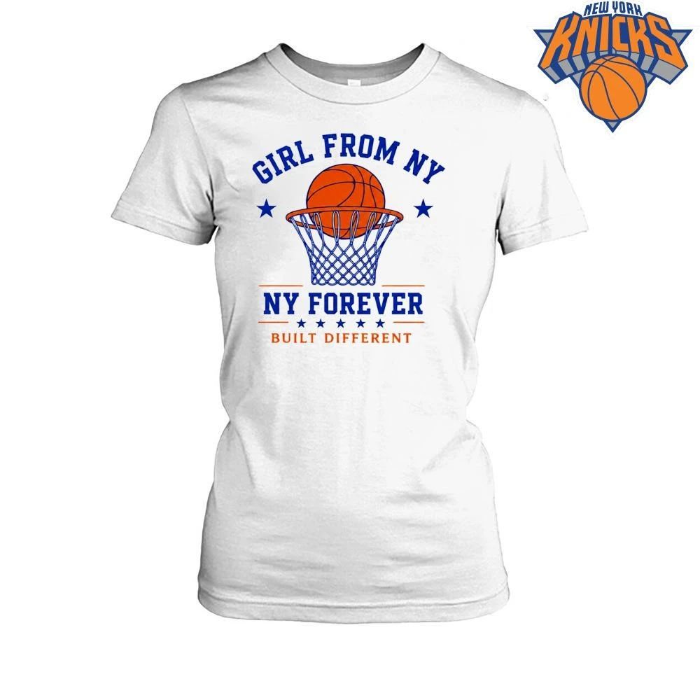 Girl From NY NY Forever Built Different Basketball New York Knicks NBA Finals 2026 Shirt