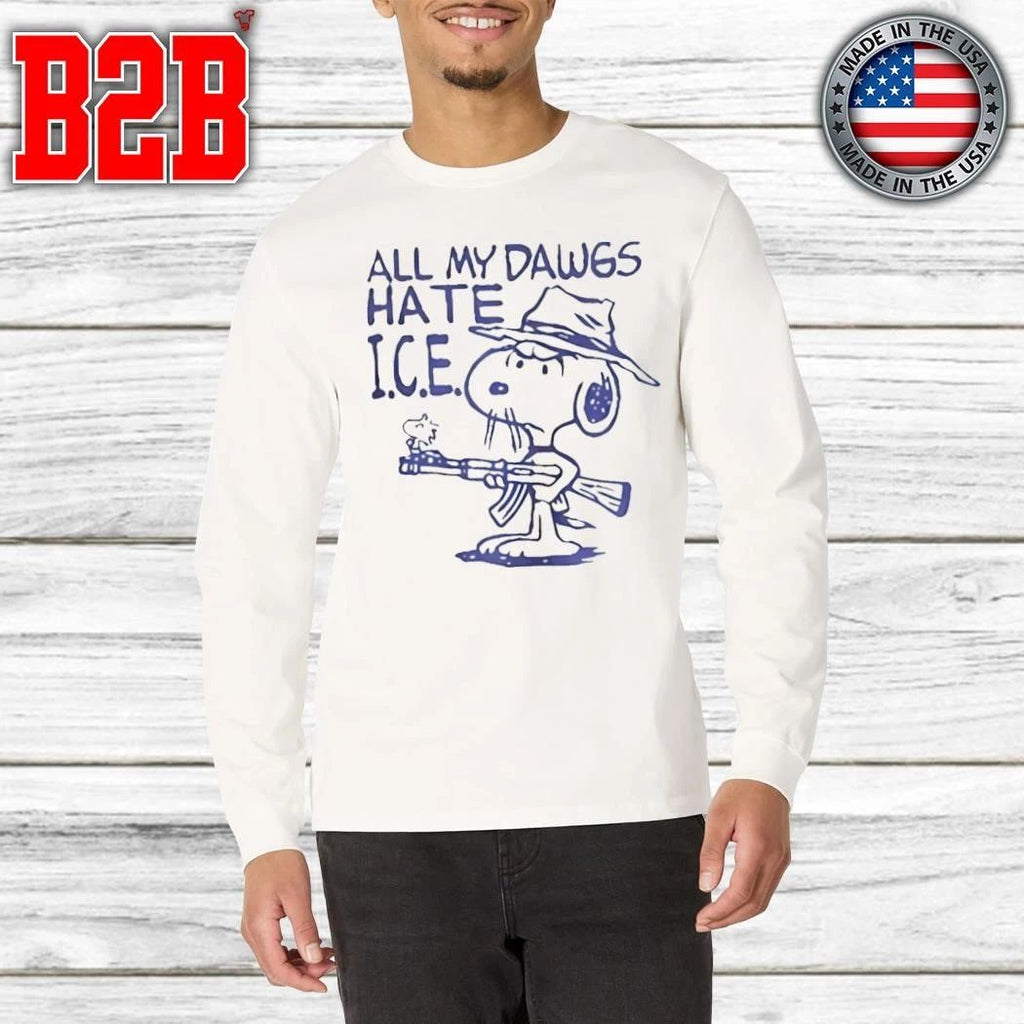Kevin Ku All My Dawgs Hate Ice Shirt