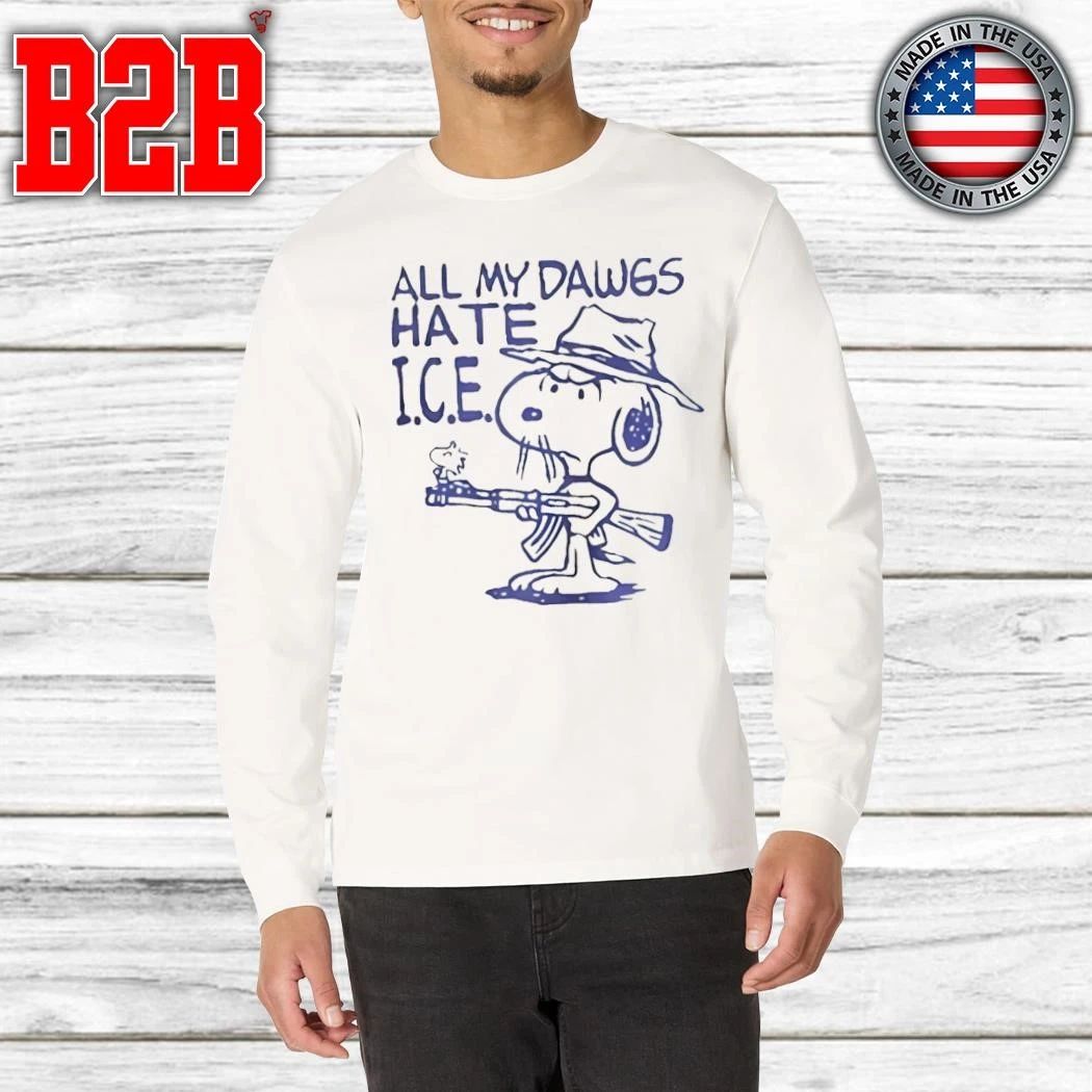 Kevin Ku All My Dawgs Hate Ice Shirt