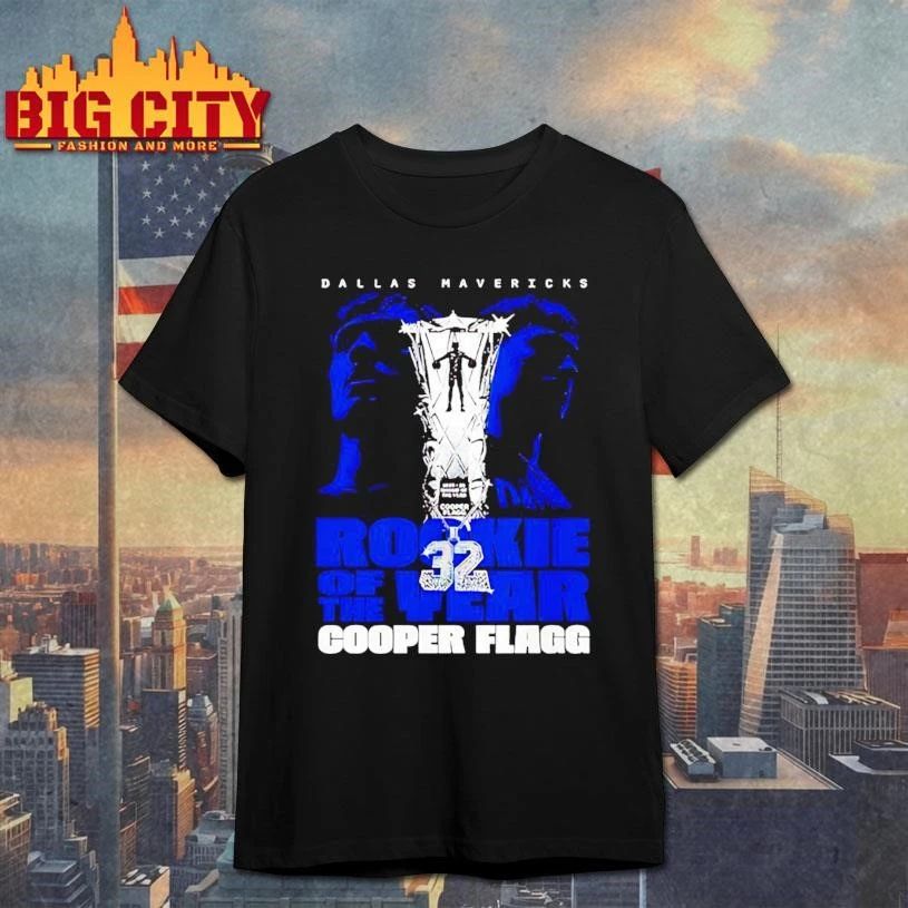 Awesome Cooper Flagg Dallas Mavericks 2026 ROTY Accolades Vintage Shirt