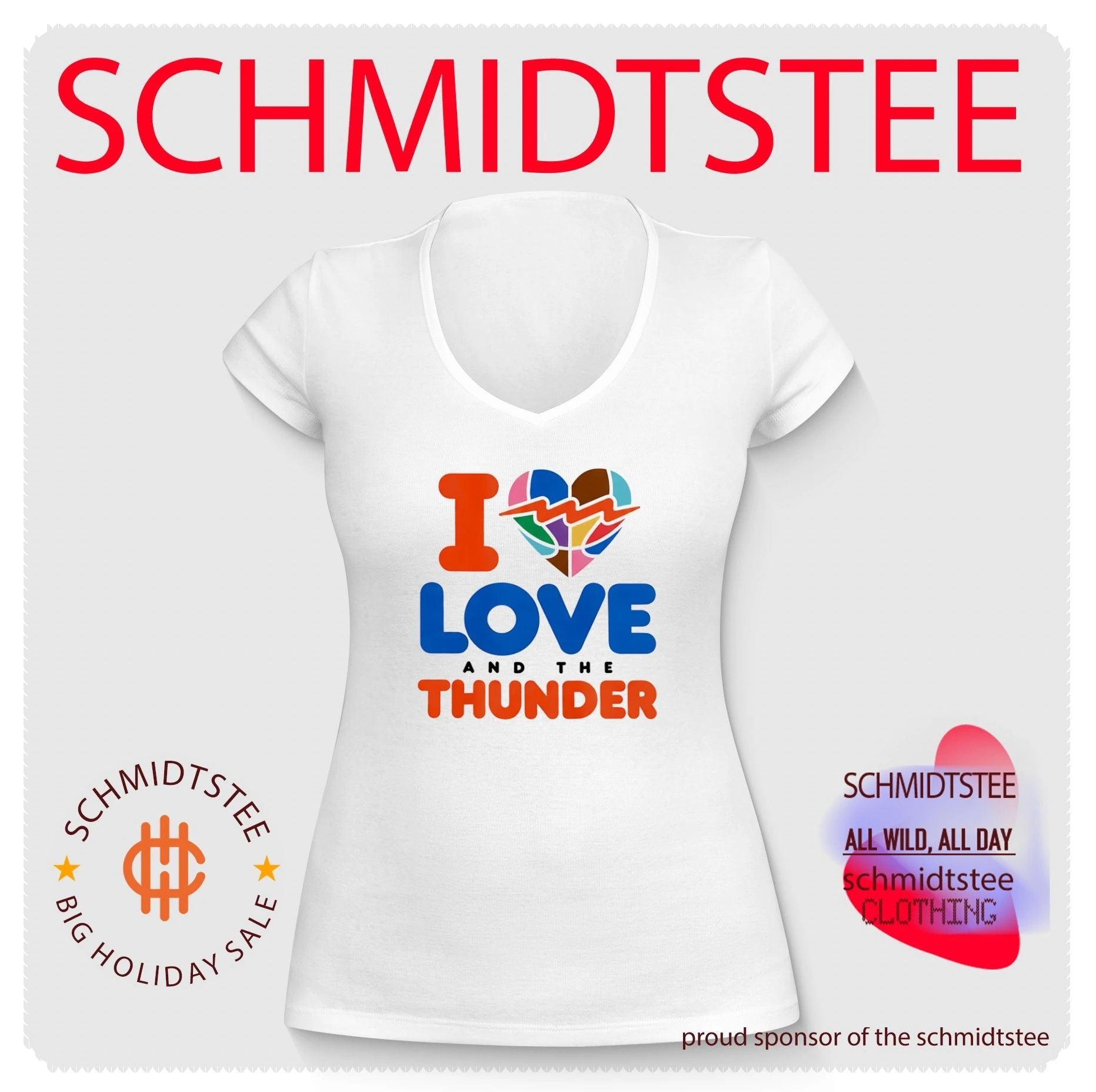 I Love And The Thunder Pride shirt