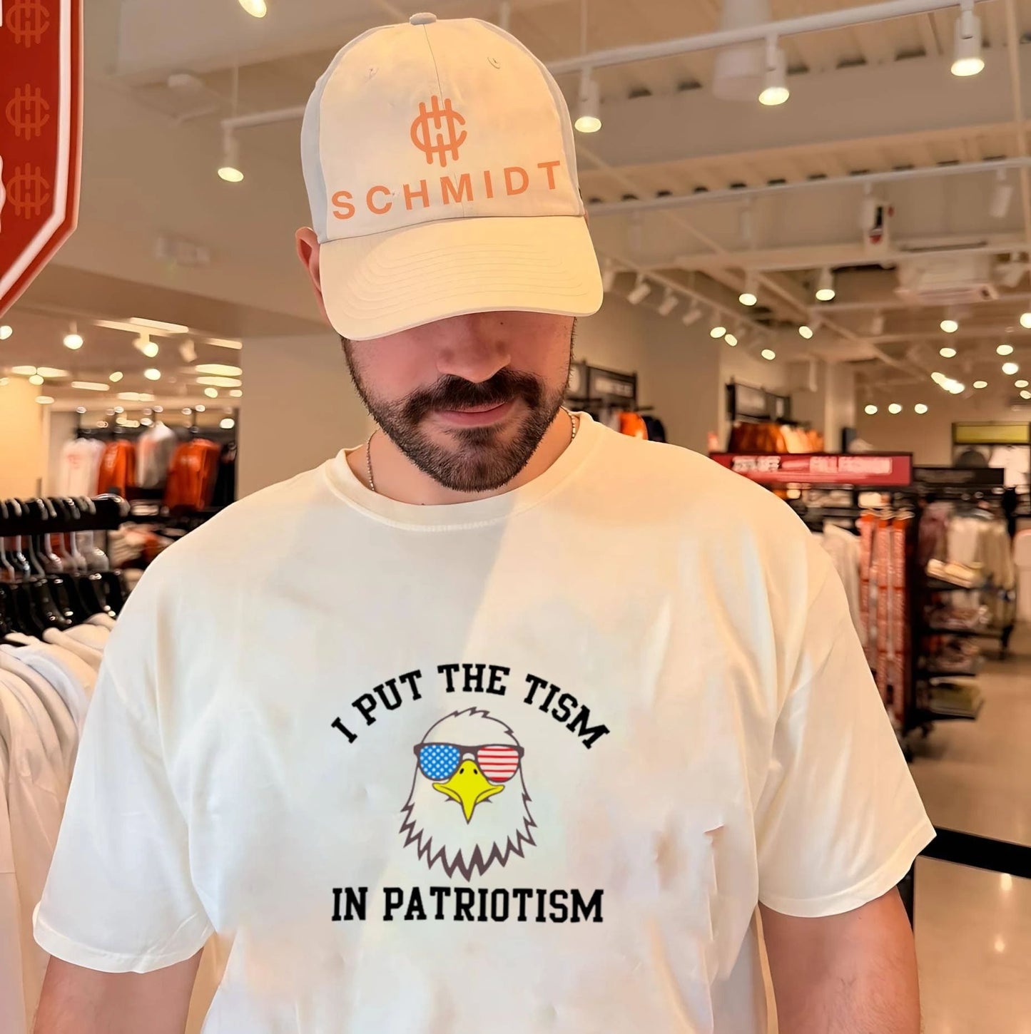 I Put The Tism In Patriotism Eagle Shirt