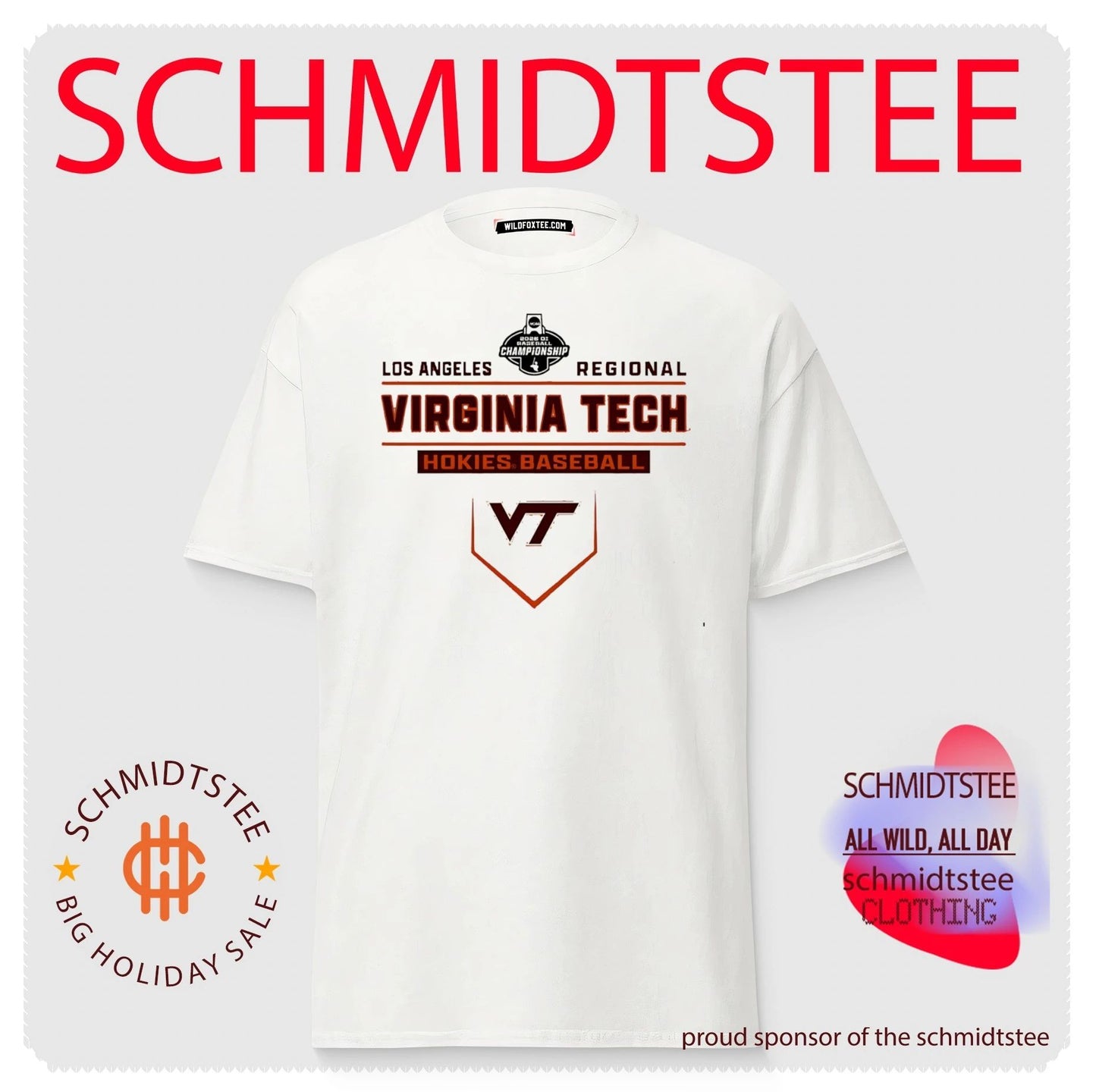 Virginia Tech Baseball 2026 Regional Bound shirt