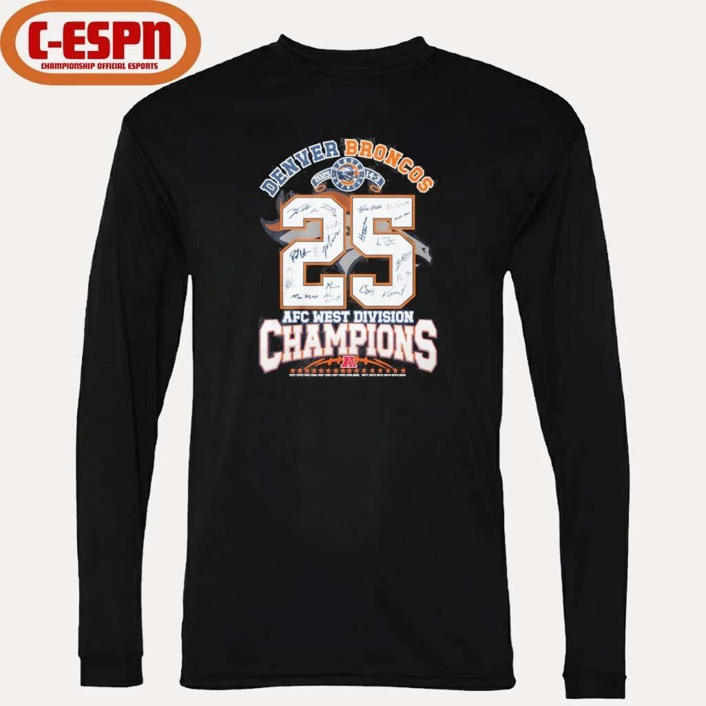 Denver Broncos 14-3 AFC West Division Champions Shirt