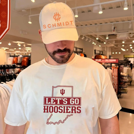 Indiana Let’s Go Hoosiers state shirt
