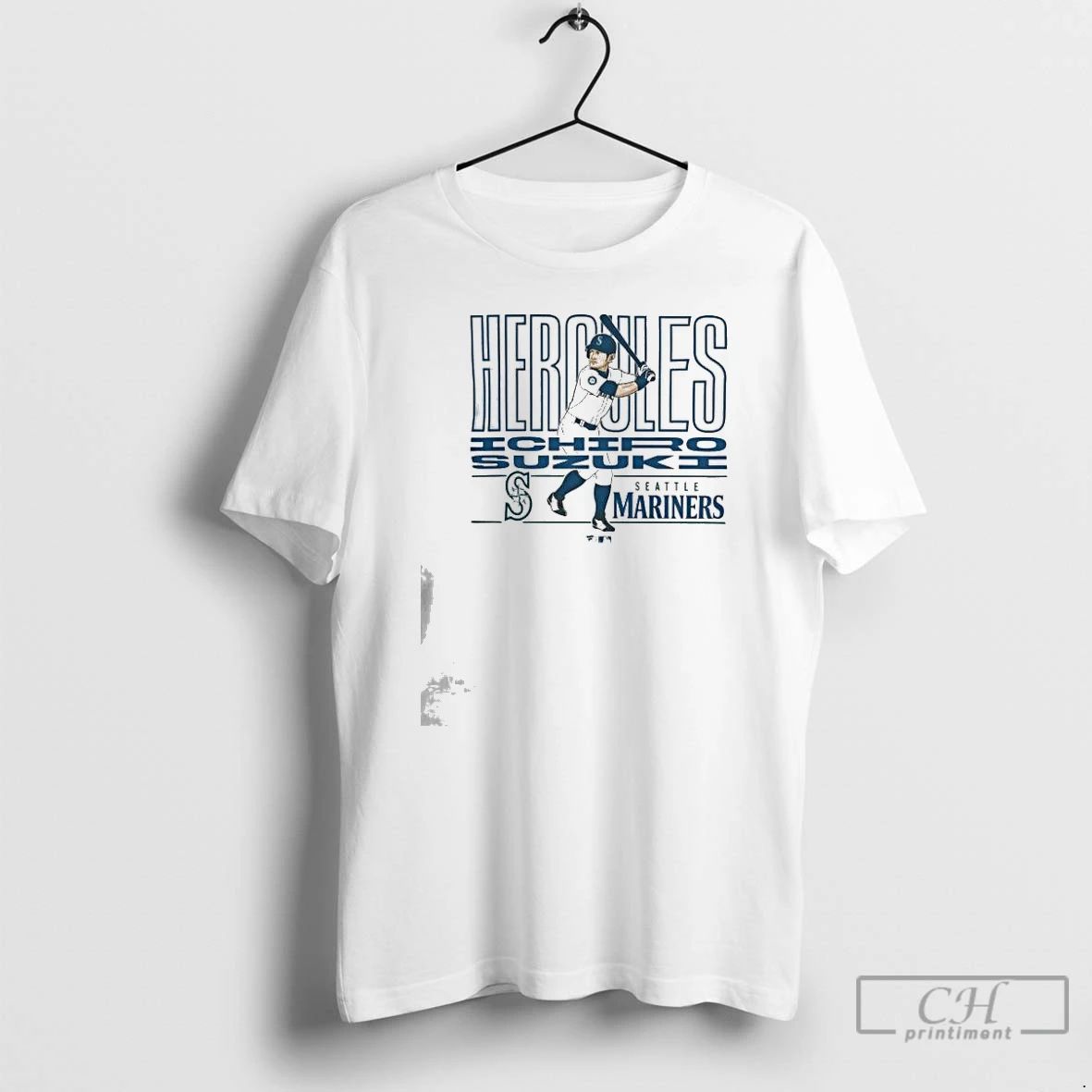 Premium Mlb Seattle Mariners Ichiro Suzuki Cooperstown Player 2025 T Shirts