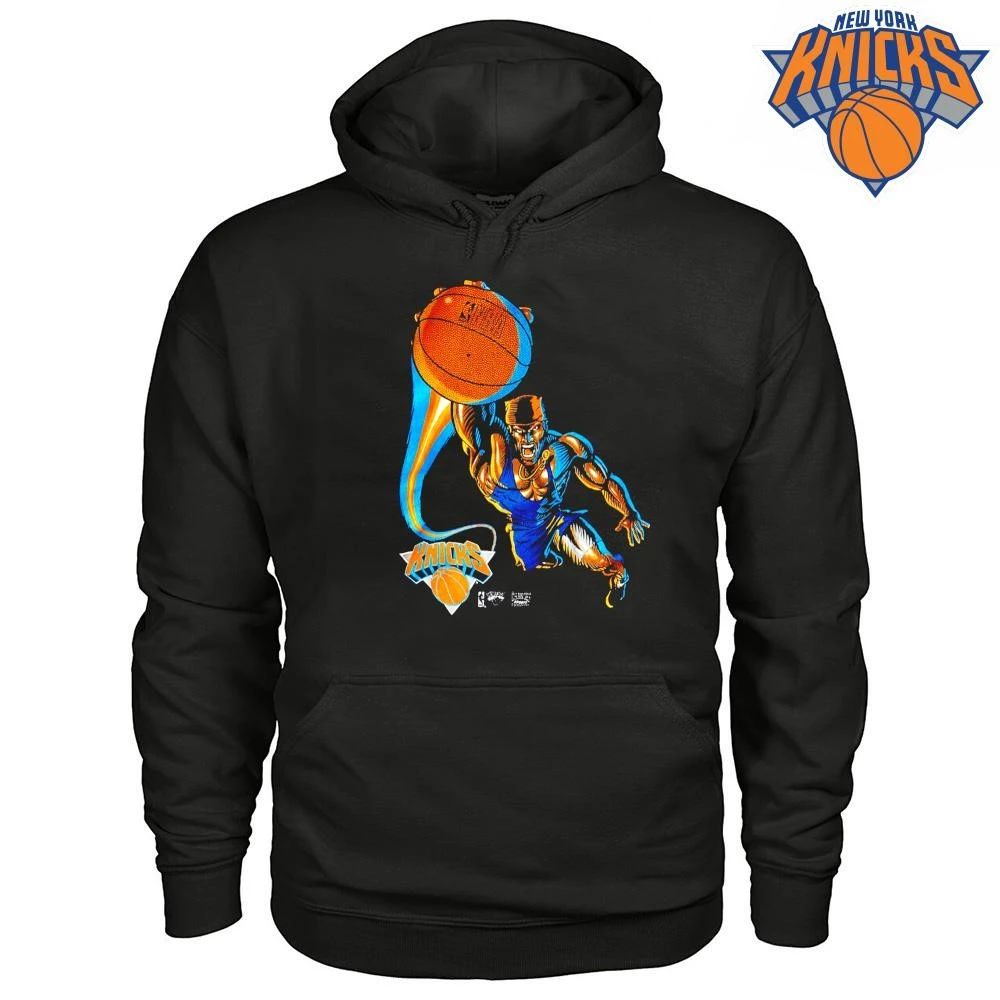 VINTAGE STYLE NEW YORK KNICKS Slam Dunk Basketball Graphic NBA Finals 2026 Shirt