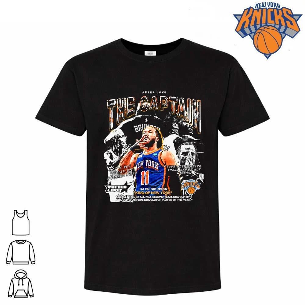 New York Knicks Champions NBA 2026 Jalen Brunson The Captain King Of NY Shirt