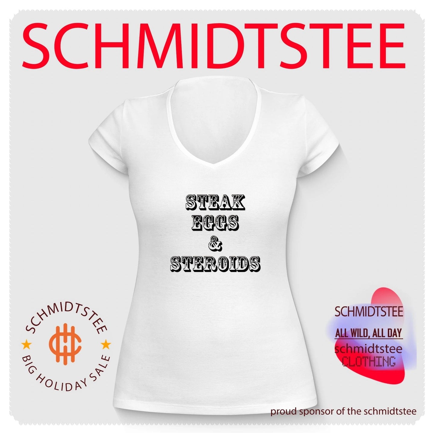 Steak eggs and steroids shirt