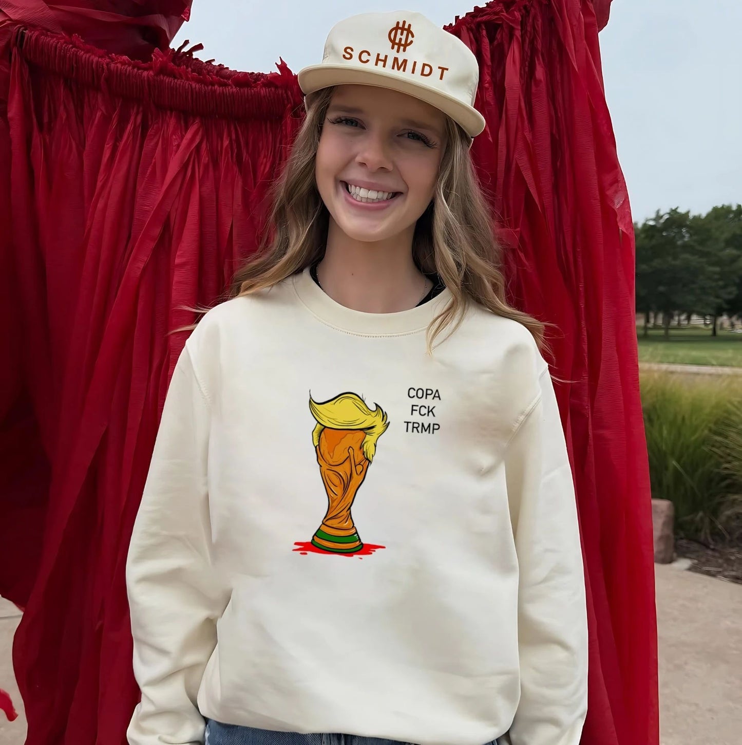 Copa Fuck Trump World Cup satirical shirt