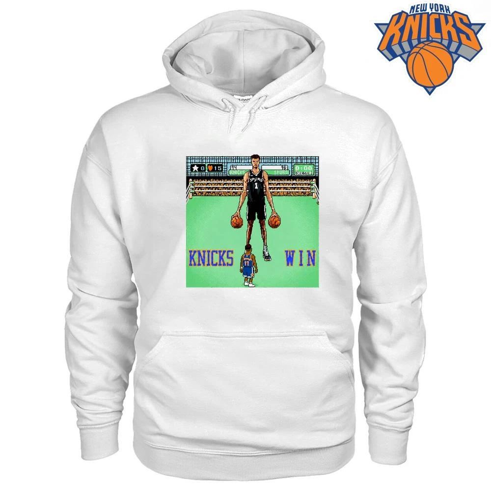 New York Knicks Jalen Brunson Punch Out Victor Wembanyama Shirt