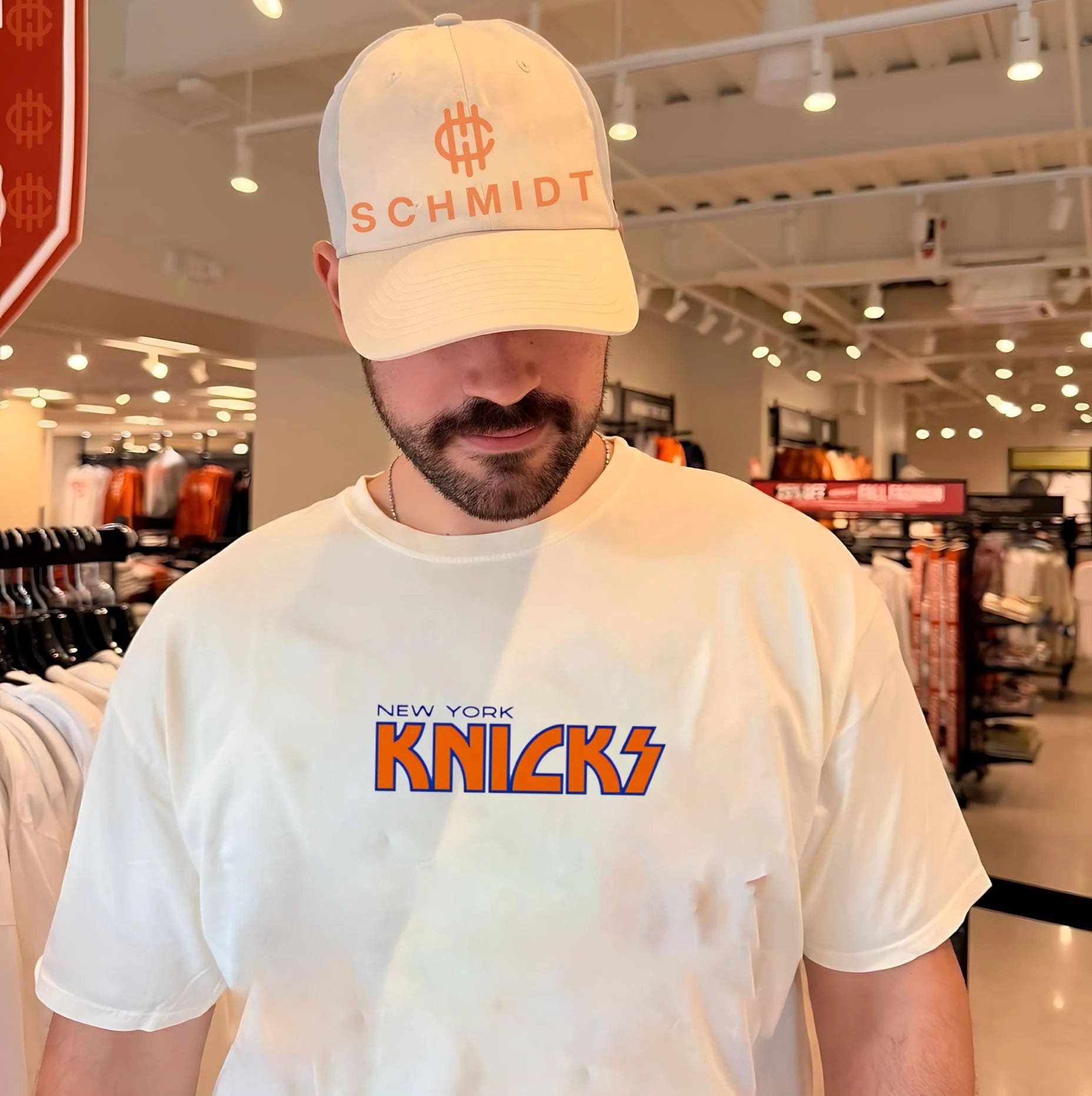 New York Knicks Kiss Logo Parody shirt