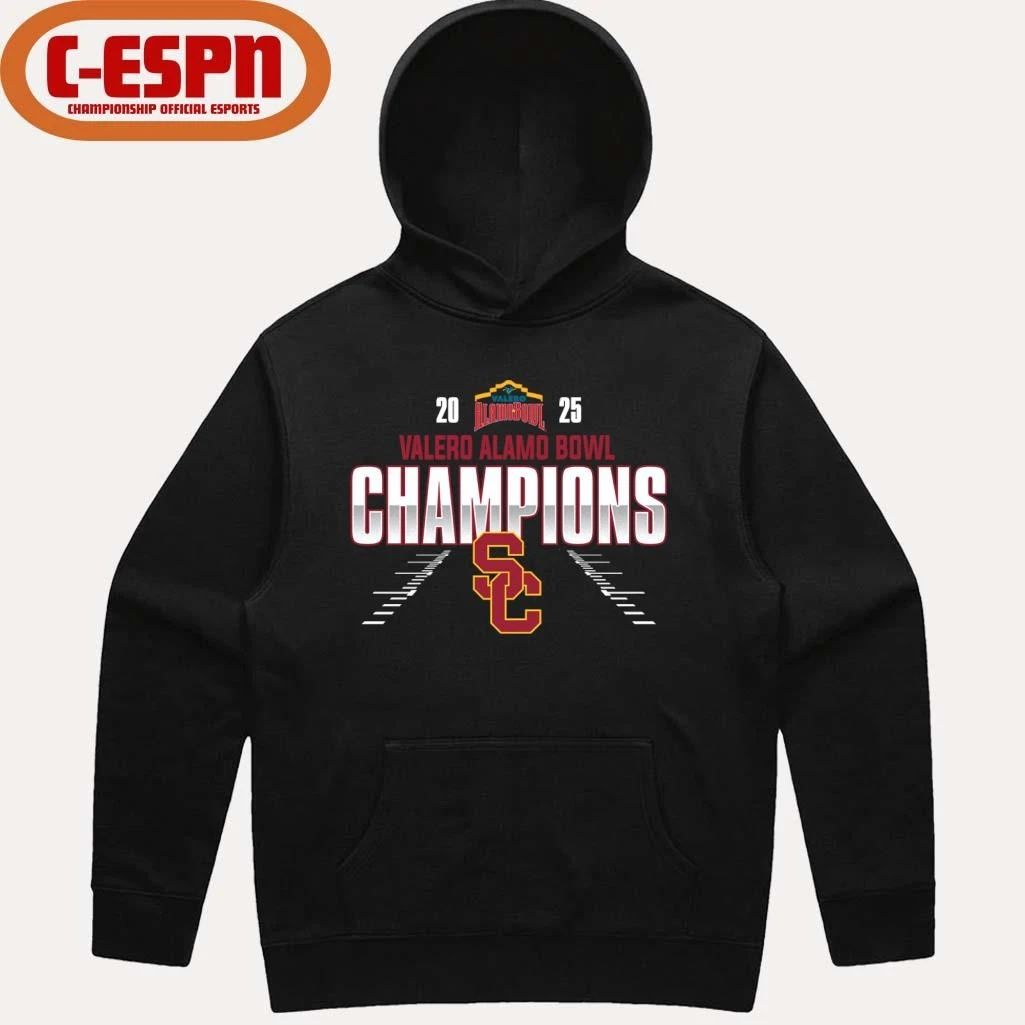 USC Trojans Valero Alamo Bowl Champions T-Shirt