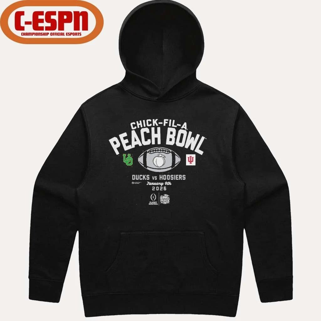Chick-fil-A Peach Bowl Ducks Vs Hoosiers Shirt