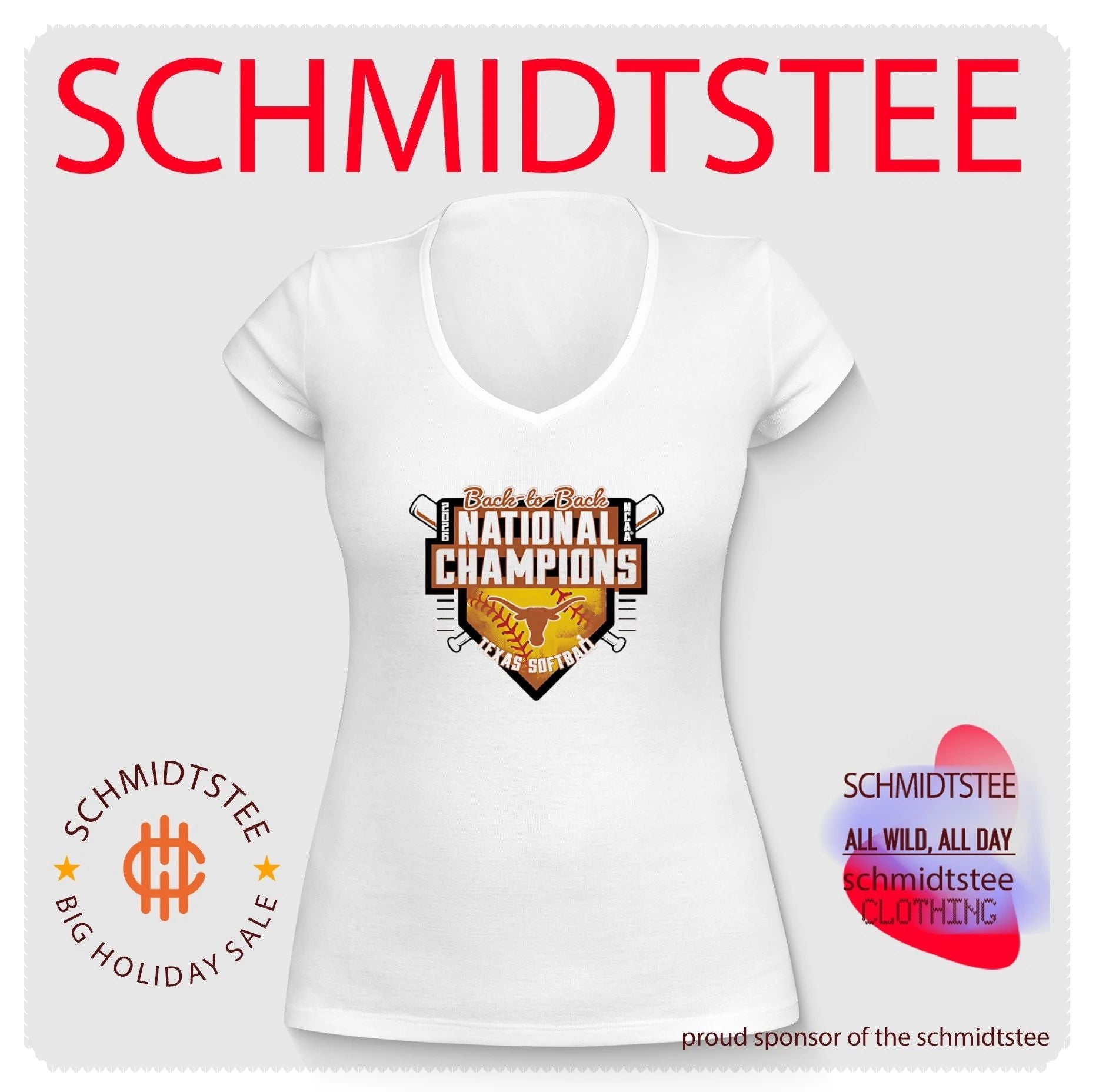 Texas Longhorns NCAA Softball WCWS Back-to-Back National Champions 2026 shirt