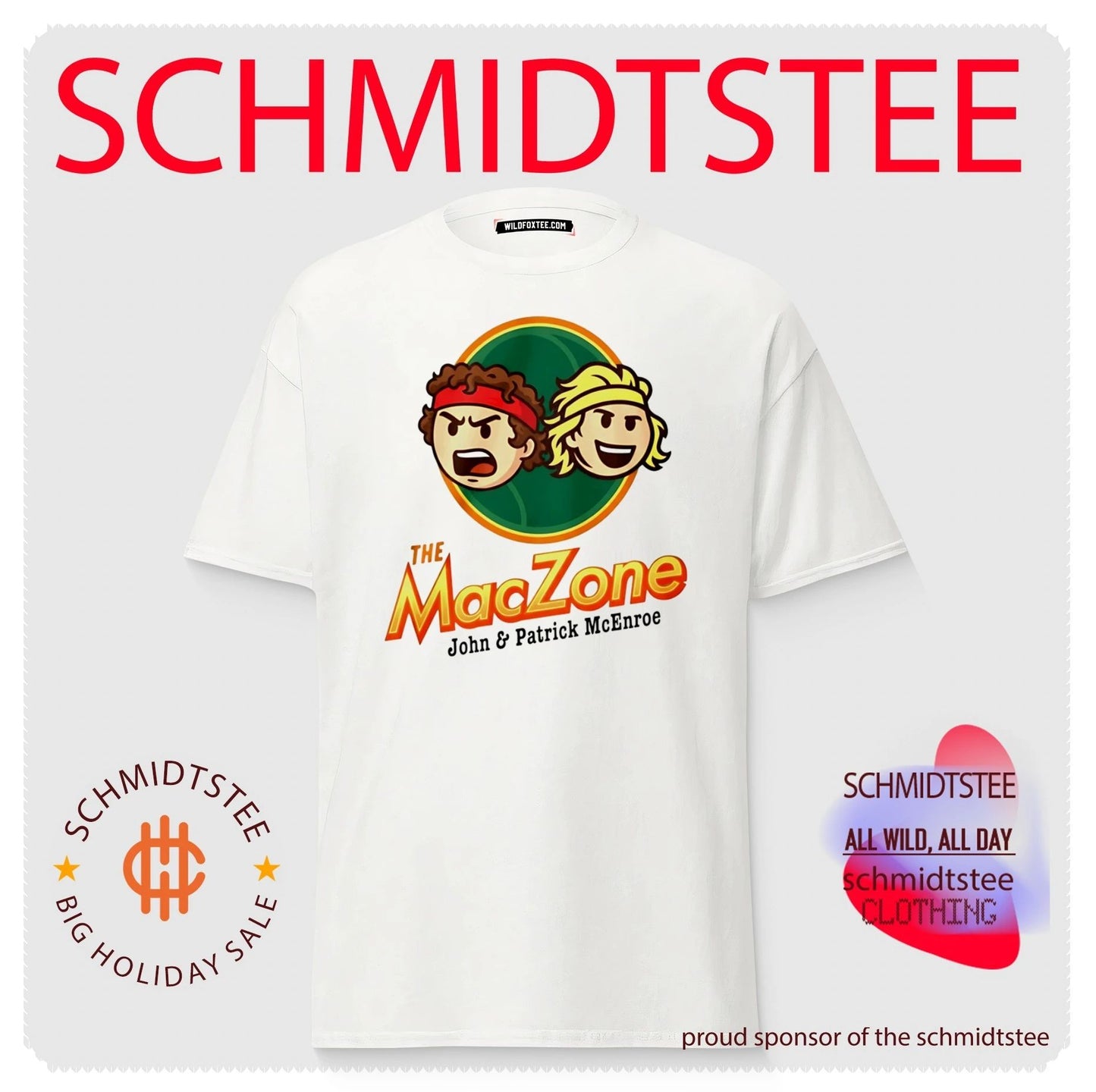 The Maczone John And Patrick Mcenroe 2026 cartoon shirt