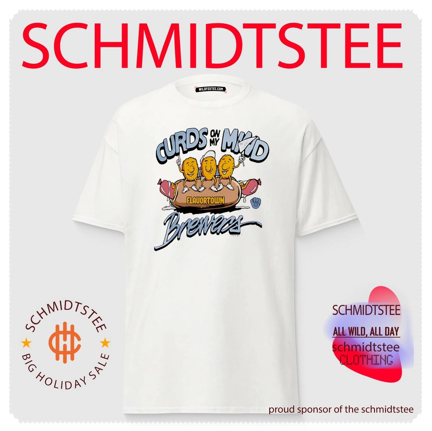 Milwaukee Brewers Curds on mind food shirt