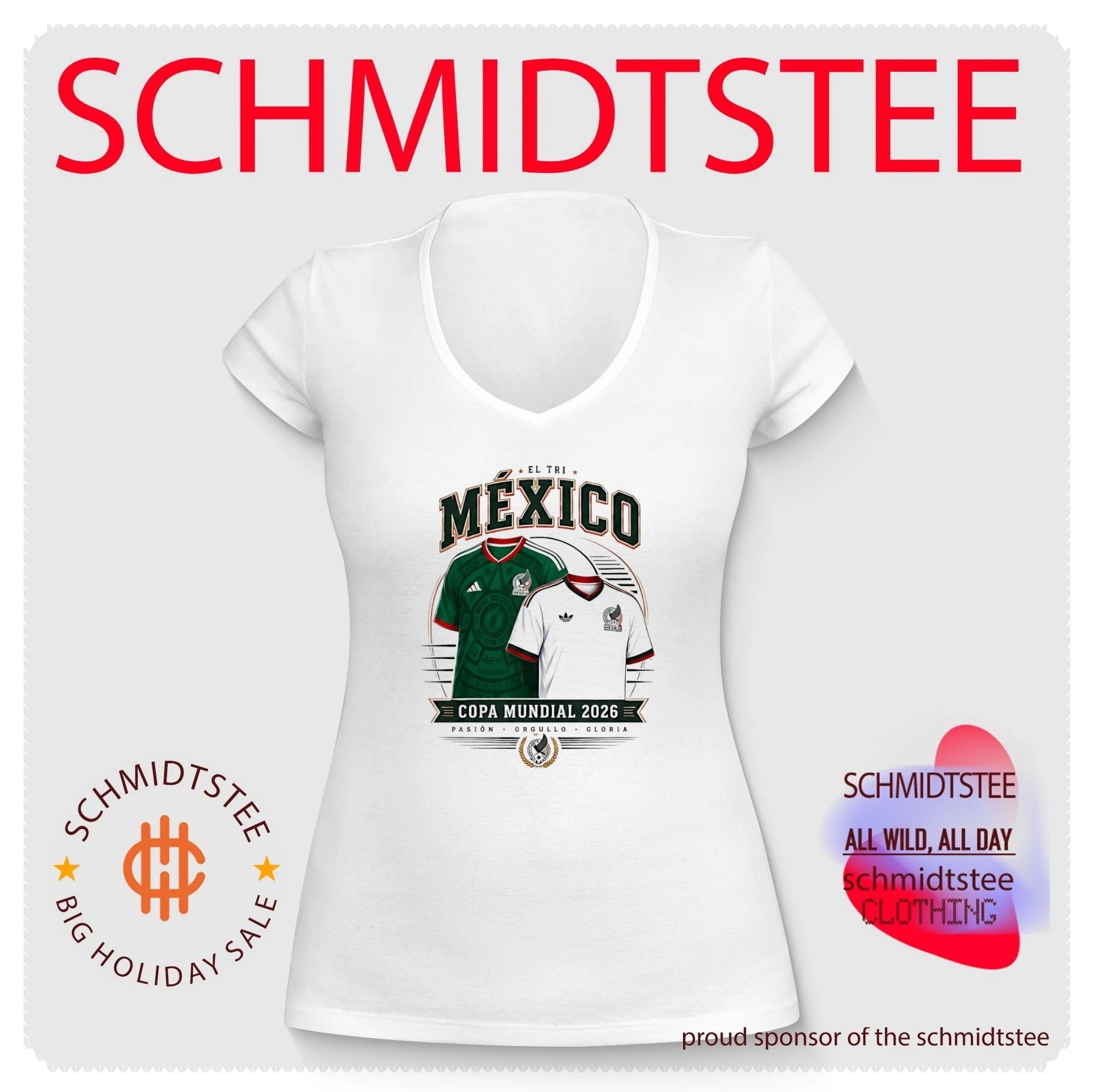 El Tri Mexico Copa Mundial 2026 Pasion Orgullo Gloria World Cup shirt