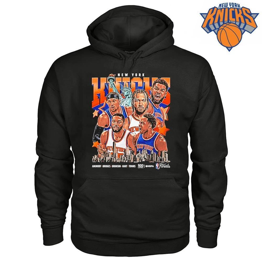 New York Knicks NBA Finals 2026 Collage Shirt
