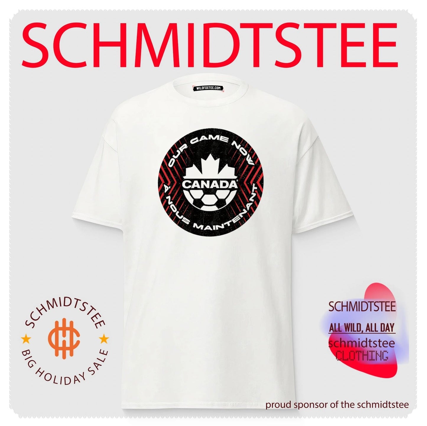 Canada Our Game Now A Nous Maintenant shirt
