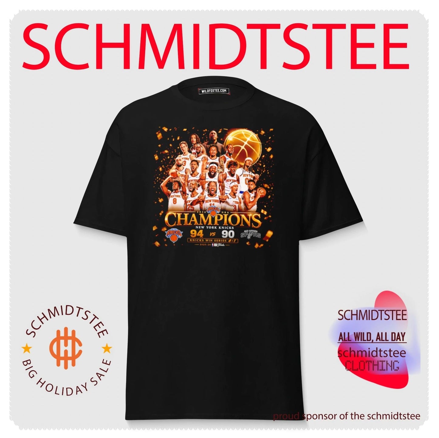 New York Knicks 2026 NBA Finals Champions 94 90 score shirt