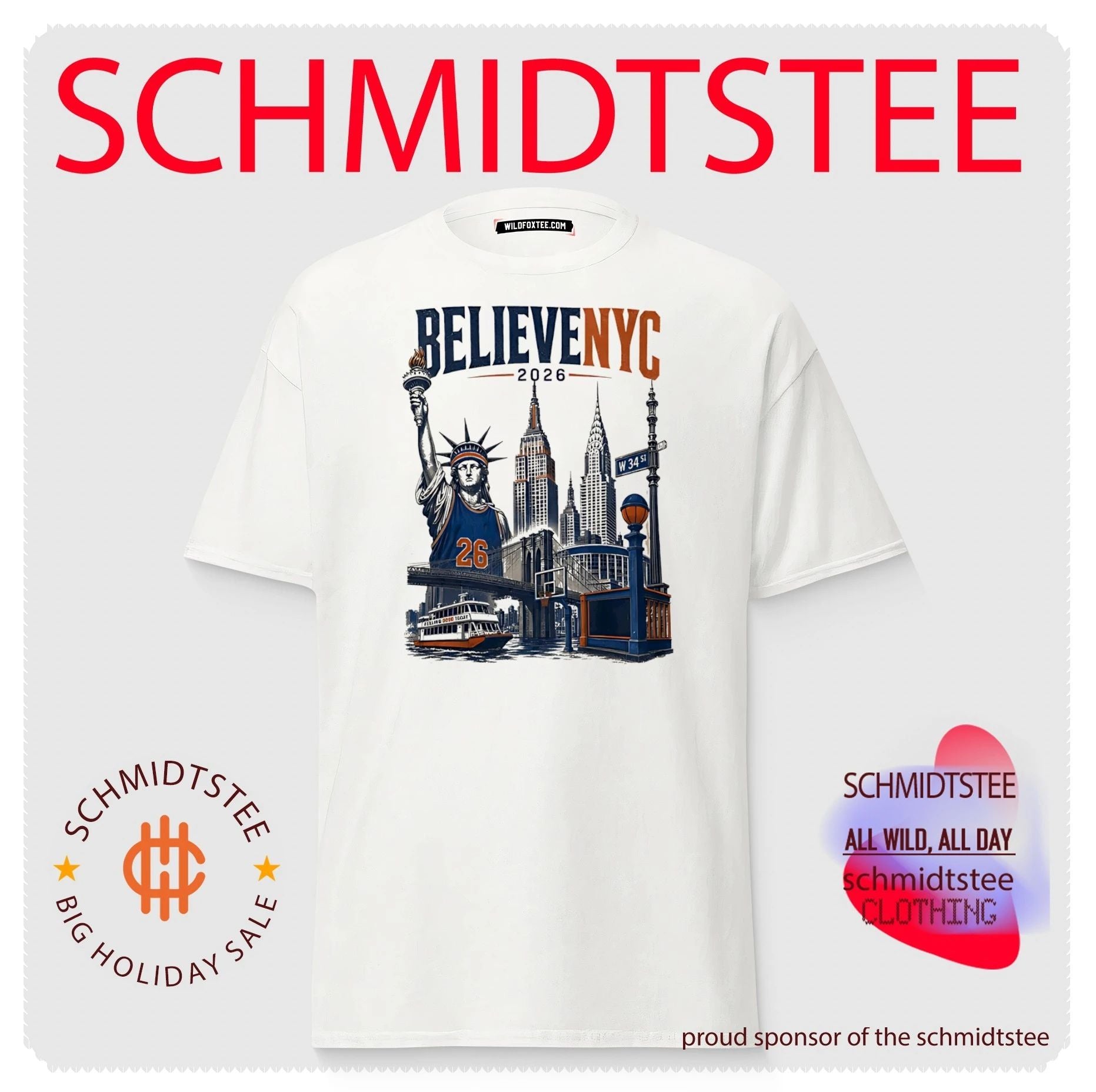 Believe New York Knicks 2026 Champions illustration shirt