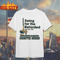 Funny 1982 Golf Charity Swing for the Retarded Committee Member Vintage Shirt