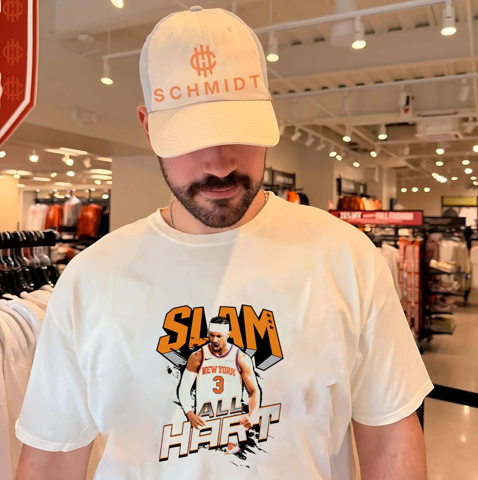 New York Knicks Josh Hart All Hart Slam graphic shirt